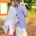 Haritha Nair Instagram - Vishu 2k24🌼❤️ Hope you'll had Payasam,Papadam and Pazham😛