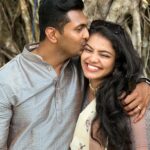 Haritha Nair Instagram - 11-02-2024 will forever be etched in our hearts!! Moreover,every single day before the engagement has been a roller coaster ride of emotions. From the day our engagement date got fixed to this very moment,I am on cloud nine. @sanoj_riyan is a cutie pie as you can see how excited he was for the engagement,he used to try on the outfit every week and practice for the ring exchange🤣 Me being infront of the camera all the time and him being the complete opposite,made it a point to cope up with me and now hes almost there😛 we have been living this very moment in our head for 1000000 times and let me tell you,it was the most beautiful moment not just for us but also for our families and friends. Here we are two months later enjoying our courtship period . This is the most amazing phase of our life as we are fighting and arguing the most cus we are just 5 months away from the wedding😂 Mr.S being the calmest I am trying his patience in every way😂 i am never a easy to handle kinda person,but @sanoj_riyan is doing his best. I love you more every passing day baby😘 sorry for all the chori😅 Cant wait to change your status from Fiance to Husband💞
