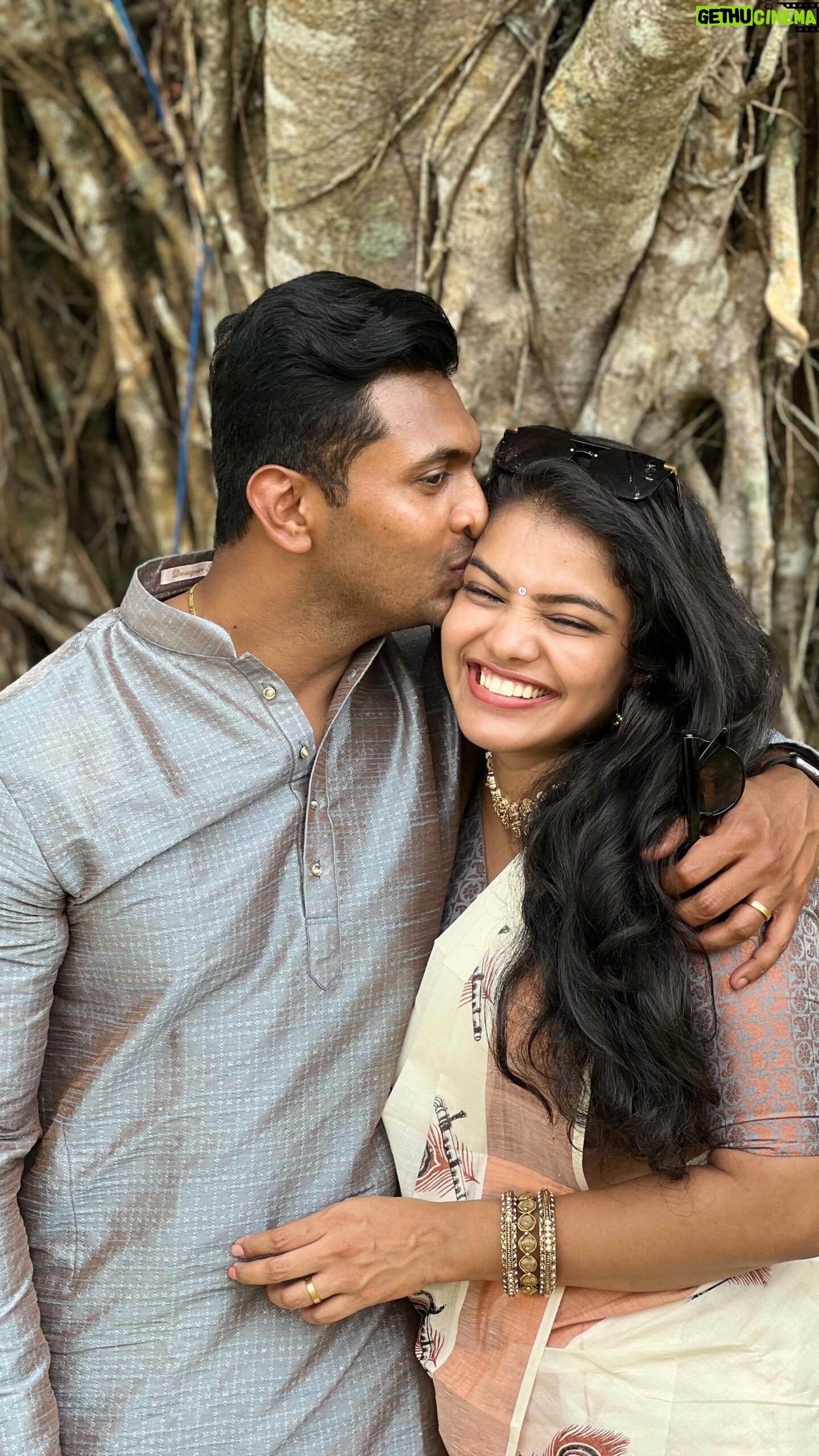 Haritha Nair - 4.5K Likes - 11-02-2024 will forever be etched in our hearts!! Moreover,every single day before the engagement has been a roller coaster ride of emotions. From the day our engagement date got fixed to this very moment,I am on cloud nine. @sanoj_riyan is a cutie pie as you can see how excited he was for the engagement,he used to try on the outfit every week and practice for the ring exchange🤣 Me being infront of the camera all the time and him being the complete opposite,made it a point to cope up with me and now hes almost there😛 we have been living this very moment in our head for 1000000 times and let me tell you,it was the most beautiful moment not just for us but also for our families and friends.
Here we are two months later enjoying our courtship period . This is the most amazing phase of our life as we are fighting and arguing the most cus we are just 5 months away from the wedding😂
Mr.S being the calmest I am trying his patience in every way😂 i am never a easy to handle kinda person,but @sanoj_riyan is doing his best. I love you more every passing day baby😘 sorry for all the chori😅
Cant wait to change your status from Fiance to Husband💞