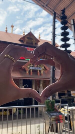 Haritha Nair Instagram - Thanks to Shaadi.com😋
He is the ONE❤️ 

You had me at - 'lets go on a date to a temple'🥰
Thank you for making me believe in this institution named 'MARRIAGE'

Getting there very sooooooon🫶🏻

#forevergrateful🙏