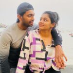 Haritha Nair Instagram - @sanoj_riyan got the drill!! Just buy me good food after an argument and see me do the happy dance😝 Thank you Annadevta😛 Dont kill me for this😂