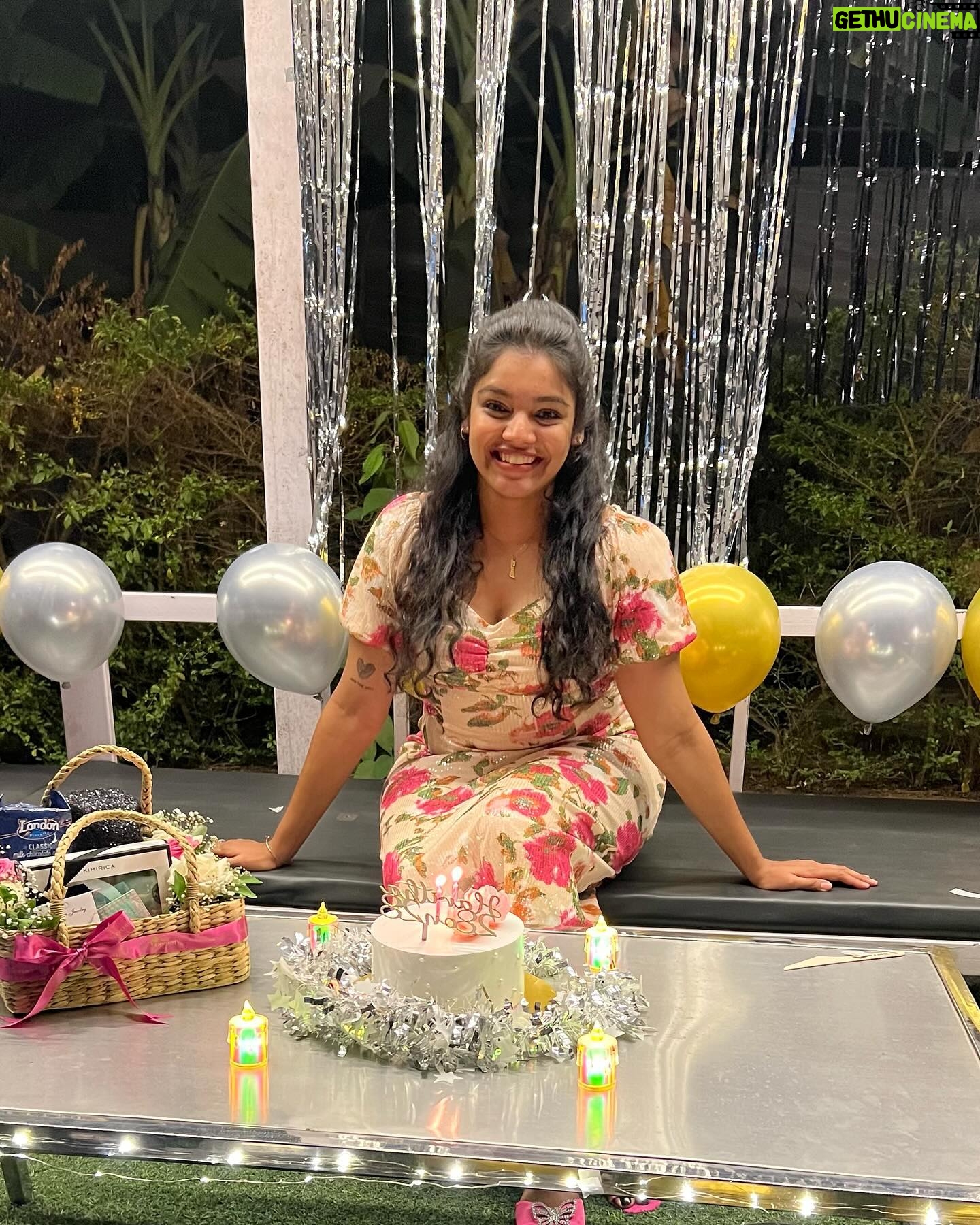 Haritha Nair Instagram - Late post- 28:03:2024 My baby’s first bday with me❤️🥺 Well, some of you know Haritha and I are small thing matter people, we do have the competition of who surprise who the most and in the league I lead in the ratio to 6:4, however, she made a surprise visit on my bday (March 9) to Dubai and geared up her score a bit. Although she even said that, she didn’t want me to come for her bday, which she was looking forward to celebrate with all her loved ones in Mumbai, hence this year will be the only year that she is in India and being single, but little did I know, that my presence would make her day a bit better. So I flew all the way to surprise her, and you know what more than her, I enjoyed the fun with her family, friends, dear and near ones!! Baby- my love for you has increased only in every passing moments, there is no limit in love when it comes to you, you matters the most to me, you mean the world to me and I don’t want any such a moment to pass by as if it looks more better in the future, No! Every moment with you is, I wanna capture as there is no tomorrow! I appreciate everything that you do, you are more then that I could ever ask, I always admire how perfect we are for each other, and all I want is the best things yet to come and we will celebrate many more birthdays together! I love you so so much😘❤️❤️ Last but not the least: I still lead the ratio 7:4 😜😌😌