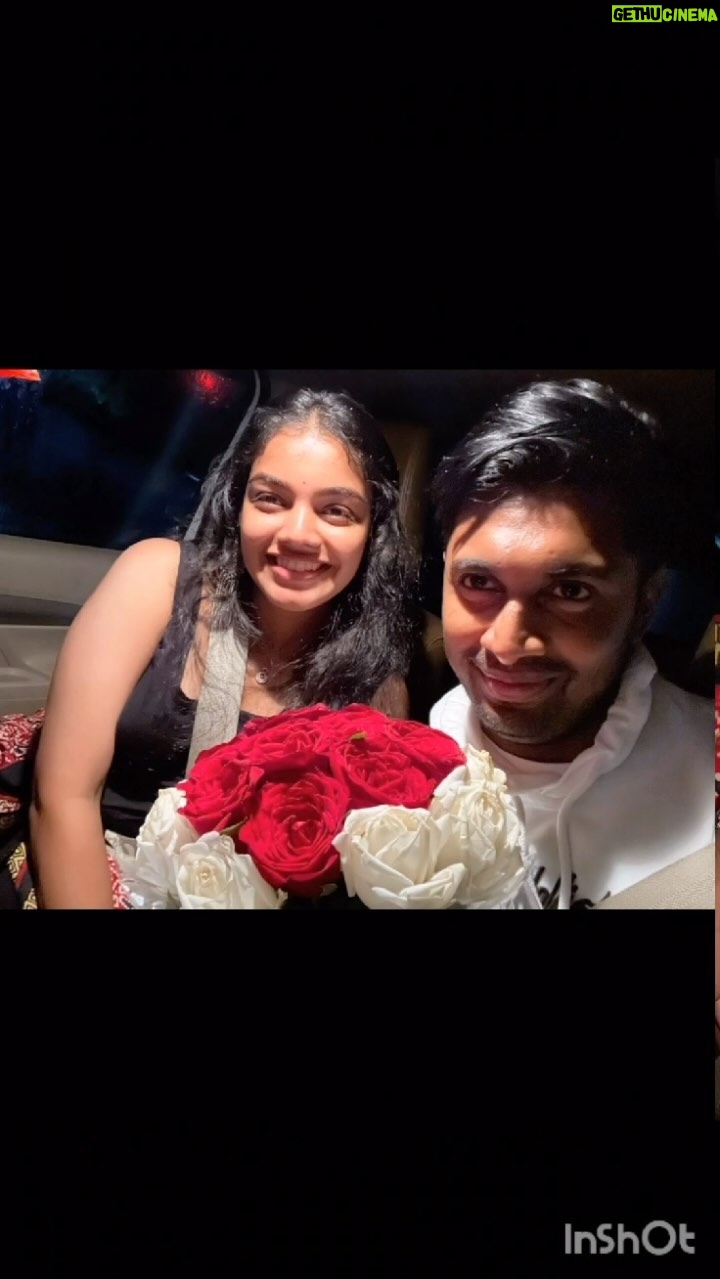 Haritha Nair Instagram - To the one who was once a stranger but now holds the key to my ❤️ and the center of my universe, our journey from strangers to soulmates fills my life with infinite love and joy 🥂Happy birthday my love 🎂 Many more birthdays together! I love you 🥰