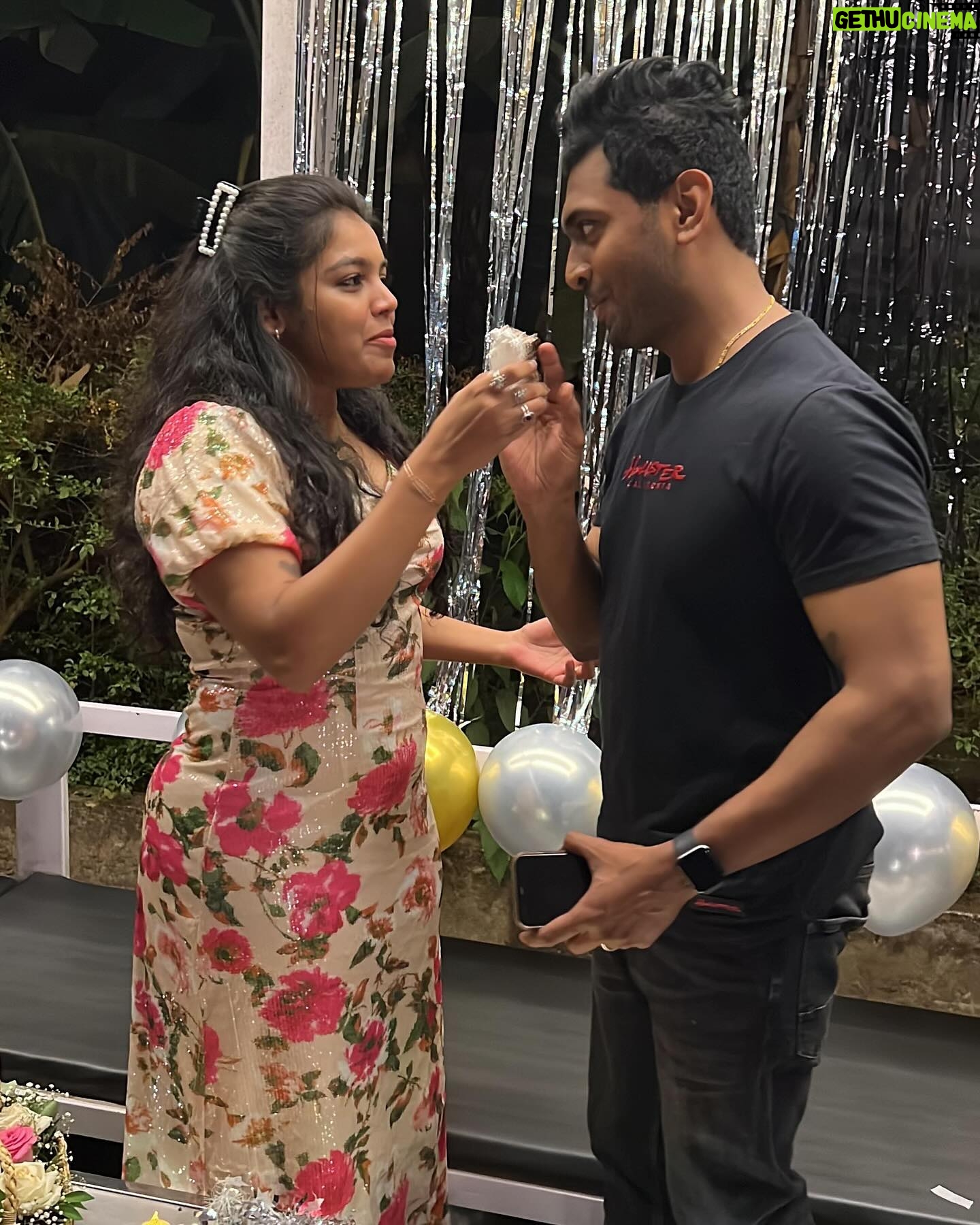 Haritha Nair Instagram - Late post- 28:03:2024 My baby’s first bday with me❤️🥺 Well, some of you know Haritha and I are small thing matter people, we do have the competition of who surprise who the most and in the league I lead in the ratio to 6:4, however, she made a surprise visit on my bday (March 9) to Dubai and geared up her score a bit. Although she even said that, she didn’t want me to come for her bday, which she was looking forward to celebrate with all her loved ones in Mumbai, hence this year will be the only year that she is in India and being single, but little did I know, that my presence would make her day a bit better. So I flew all the way to surprise her, and you know what more than her, I enjoyed the fun with her family, friends, dear and near ones!! Baby- my love for you has increased only in every passing moments, there is no limit in love when it comes to you, you matters the most to me, you mean the world to me and I don’t want any such a moment to pass by as if it looks more better in the future, No! Every moment with you is, I wanna capture as there is no tomorrow! I appreciate everything that you do, you are more then that I could ever ask, I always admire how perfect we are for each other, and all I want is the best things yet to come and we will celebrate many more birthdays together! I love you so so much😘❤️❤️ Last but not the least: I still lead the ratio 7:4 😜😌😌