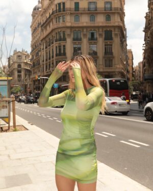 Haritini Iliadou Instagram - Shades of green 🌺
@layers_store_cy #layers #calvinclein #barcelona