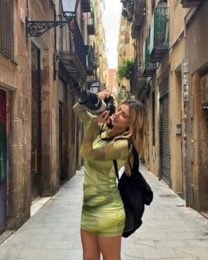 Haritini Iliadou Instagram - Shades of green 🌺
@layers_store_cy #layers #calvinclein #barcelona
