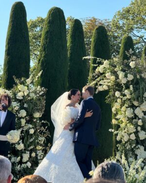 Haritini Iliadou Instagram - Your love and kindness are truly inspiring. You do the world better when you’re around. So proud of you! 
Best wedding ever ✌🏻🤍
#martatomwedding #barcelona