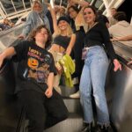 Harley Quinn Smith Instagram - I’ve always been wayyyyy too scared to go to @horrornights and then somehow I just ended up going twice in 3 days lol thank you for the tickets @unistudios !! #universalhhn