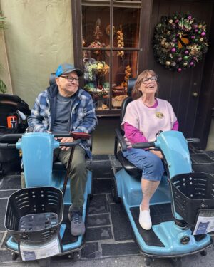 Harley Quinn Smith Instagram - I ended up having the most wholesome past week of my life - I went to Disneyland with my west coast grandparents to celebrate the holidays, and I then went to Disneyworld with my east coast grandma to celebrate her 78th birthday 🥹🥹❤️❤️ feeling really lucky and grateful to be able to spend time with some of my favorite people 🫶😽💞🐭

(and yes, of course all the food is vegan)