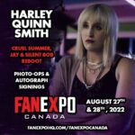 Harley Quinn Smith Instagram - ONE WEEK FROM TODAY, I will be in Toronto at Fan Expo!!! Link in my bio to preorder pictures with just me or paired up with my dad and I ❤️ can’t wait to meet you all and eat vegan poutine!!!!!