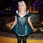 Harley Quinn Smith Instagram - it’s been real october 🤝 farewell best month of the year 😔🎃💔 the costumes this year were a “space girl” lol w austin as an extreme sports alien 😂, a haunted mansion host w my girl @mayalianne as ms sally slater from the stretch portraits, and obvi a pirate w my 80’s prom queen