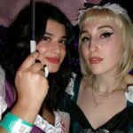 Harley Quinn Smith Instagram - it’s been real october 🤝 farewell best month of the year 😔🎃💔 the costumes this year were a “space girl” lol w austin as an extreme sports alien 😂, a haunted mansion host w my girl @mayalianne as ms sally slater from the stretch portraits, and obvi a pirate w my 80’s prom queen