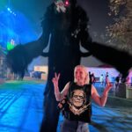 Harley Quinn Smith Instagram - it’s the most wonderful time of the year 🧟‍♂️🎃 I was counting down the days till this alllll year, thank you @horrornights ❤️‍🔥🤌