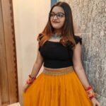 Harshita Ojha Instagram - Navratri day 1 🧡