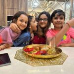 Harshita Ojha Instagram - Happy rakshabandhan 🫶🧿 #rakshabandhan #bhaibehen #veera #harshitaojha