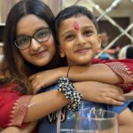 Harshita Ojha Instagram - Happy rakshabandhan 🫶🧿 #rakshabandhan #bhaibehen #veera #harshitaojha
