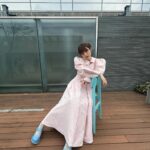 Haruka Shimazaki Instagram - ☁️🎀👶🏻 👗 @hao_yoshienunoda 💄 @mana_oha