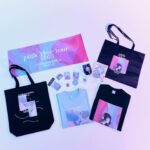 Haruko Nagaya Instagram - 🩷🩵🩷🩵🩷🩵🩷🩵🩷🩵🩷🩵 「pink blue tour 2023」ツアーグッズ かわい子ちゃんだね 私は全部Mサイズを着ています