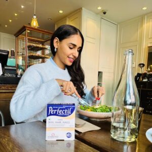 Hasleen Kaur Instagram - Vacation is a time to unwind, but neglecting your health can put a damper on the fun. That’s why Perfectil has become my go-to travel companion!

This photo is a rare instance where I can squeeze a salad into my hectic travel schedule. Perfectil, with its Grape Seed Extract and 21 other micronutrients, has become my go-to supplement for on-the-go well-being.

Get yours today and start packing for your dream vacation with UK’s #1 vitamin supplement - Perfectil.

 

#PerfectilOnTheGo #TravelCompanion #VacationWellness #GrapeSeedExtract #Micronutrients #HealthyTravel #OnTheGoSupplements #TravelEssentials #VacayMode #Perfectil #UKsNumberOneVitamin #WellnessOnTheGo