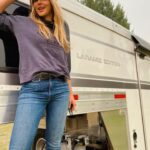 Hassie Harrison Instagram - @townandcountrymag was kind enough to do an article on my time shooting @yellowstone check out some of my favorite behind-the-scenes photos at the link in my bio. 🤘