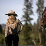 Hassie Harrison Instagram - The season finale of @yellowstone is on tonight!!! Who’s watching?!? Y’all ready for this?!