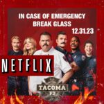 Hassie Harrison Instagram - BIG NEWS! #TacomaFD is premiering on @NETFLIX this month! Starting DECEMBER 31st, Seasons 1-4. Spend your New Year’s Holiday binge-ing every Tacoma episode ever made. It’s so noice! SPREAD THE WORD!