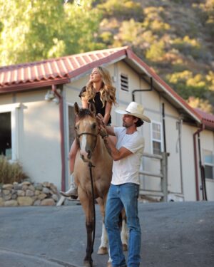Hassie Harrison Instagram - heading to the NFR with my cowboy