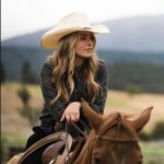 Hassie Harrison Instagram - Yellowstone is really coming correct with the drama this season! 🙊