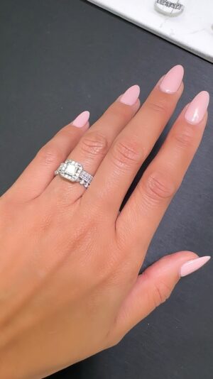 Haven Everly Instagram - If you're looking for a trustworthy jeweler, check out @goldenstringjewelry ! Located in the heart of downtown Los Angeles' Jewelry District, Golden String Jewelry is a fourth-generation, family-owned business known for its high-quality, in-house craftsmanship and exceptional customer service. 

If you’re looking for a wedding band, an engagement ring, a special piece for your significant other, or a fun piece for yourself, call @goldenstringjewelry. They’ll assist you with whatever you need! Thank you, Natalie, for being so kind and accommodating. We’re excited to have you as our lifelong jeweler. 💍

#jewelry #jewelrydesigner #weddinginspiration #reels #jewelryreels #igreels #engagementring #weddingring #weddingbands #downtownlosangeles #labdiamond #radiantlabgrown #certifiedlabgrown #goldenstringjewelry #losangeles #princesscutengagementring #filipino #filipina #wedding #weddingplanning