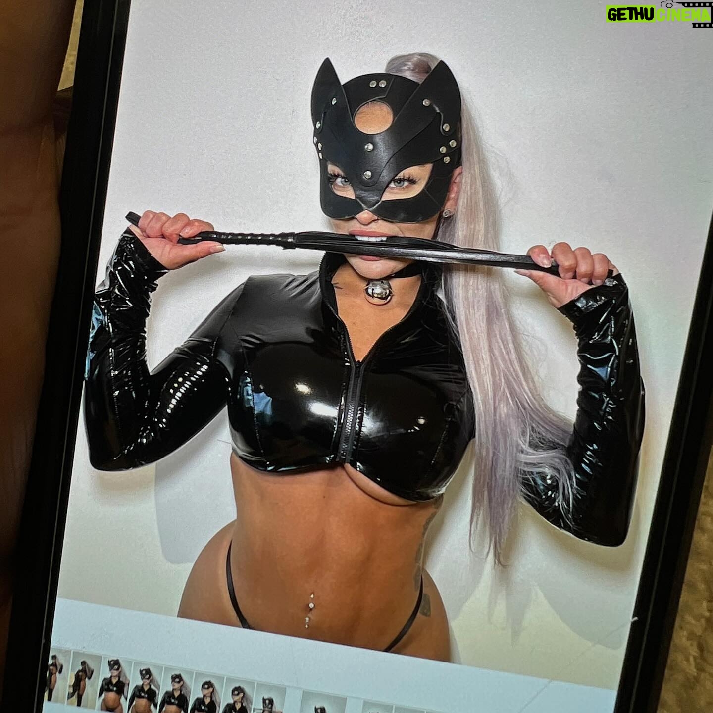 Hayley Davies Instagram - Dominant, prominent, and always confident 🐈⬛ 😜 x