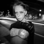 Hayley Law Instagram – Halloween is out everywhere NOW! Here to lure you into your spooky festivities early. Stream the f out of it, share the shit out of it! 👻🖤
Thank you to the streets of Los Angeles for being completely unfazed seeing me walk the streets like this at night.