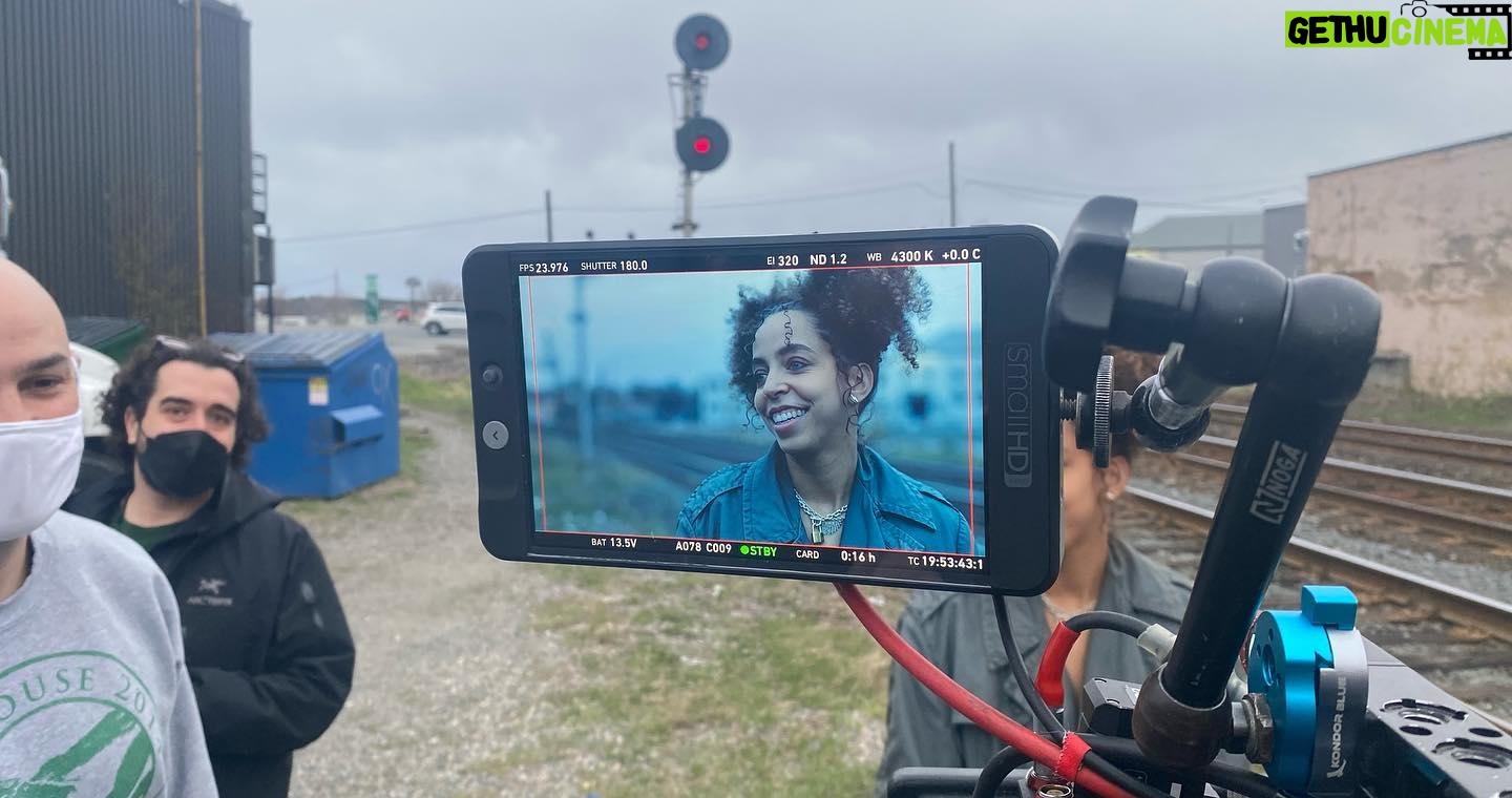 Hayley Law Instagram - Door Mouse is out today in select theatres and on demand 🌹🎥