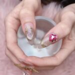 Hayley Woo Instagram - 2024我要暴富！ Thank you @princessscottage for this lovely set of CNY nails!