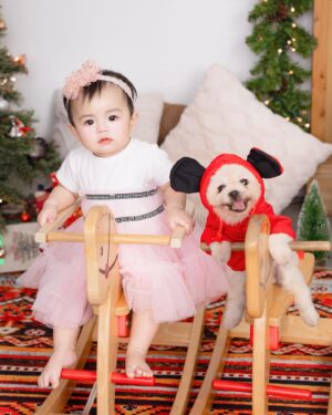 Hayley Woo Instagram - Happy 1 year old my dearest baby @jantanjinyan!
姨姨永远爱你多多 🥰