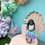 Hazel Renee Instagram - The Sassy, Wild, Free, Loving and Extremely Bright…Cash Money💰Thank You To Everyone Who Celebrated Our Little Mermaid Turning 3 🧜🏽‍♀️💜🩵🩷 Happy Birthday To My One & Only True Love Little Miss Princess Peach 🍑✨ You Are A Special One💞 Special Thank You To: @encoreevents90210 #Big3