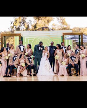 Hazel Renee Instagram - Out Of All The Things In 2022 The Best Part Was Getting Married To My Person. Not A Title But THEE Person I Need When I’m Up. When I’m Down. To Vent To. To Laugh With. To Cry On. To Smile At. To Turn Up With. To Cuddle Up With. To Argue. To Love On. To Do This Here Life With!!

All I Know Is Marriage Is NOT For The Weak! Everyday It’s A Choice To Do Right By Someone Else. To Be Selfless And To Place Someone In Your Shoes And Be Kind And Show Up To Give Them Unconditional Love. To Love Them Through Their Flaws. To Make Room For Mistakes. To Learn And Grow Together. To Remove The Pressure Of Being Perfect And Let Your Hair Down. To Trust Without Limits. To Have A Partner To Weather The Storm With While Embarking On The Beautiful Days. To Make Life Brighter and Easier For. To Continue To Pray Over And Uplift Even When Things Just Seem Outta Whack. 

My Person. My Bestfriend. My Husband. MI AMOR. We Are The Same Type Of Wild But Differ In Taste Buds. @money23green You Have Changed Me From Elsa To MamaB While Still Allowing Me To Be ME. I Can’t Thank God Enough For YOU! I Love You Always💚 Look What Just Having Fun Turned Into When That Fork In The Road Came Stared At Me! Thank You To Our Family & Close Friends That Shared In & Supported Our Journey & Big Weekend! It Was Thee Littest🔥😜 #ForeverSeeingGreen #BlackLove  #WeGoinBeLivingLikeThisForTheRestOfOurLIVES 💚

Wedding Planner: @diannvalentine 
Photographer: @ravieb @stanlophotography 
Makeup: @enhancedbyteisha 
Hair: @darealterrencedavidson 
Wedding & Reception Gown Of My DREAMS: @inesdisanto 

MADE IT TO VOGUE! VOGUE YALL!! Link Lives Forever: https://www.vogue.com/slideshow/draymond-green-hazel-renee-san-diego-wedding?fbclid=PAAaaeh-0pN4CWPJNvTN0CGNyMGFd5SJ54QT5DhQLSXZ0XDa4xg7qPHo_3wDM