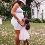Hazel Renee Instagram - Holy…Moly…Donut…Shop🫣🎉✨ Another Princess 👑 Is Joining The Gang Ya’ll💚 The Real Question Remains…Are We Done Yet @money23green ?!? 👀 We Outta Control #PartyOfSix #GirlVibes #GenderReveal #LoveBabies 🩷🎀💞