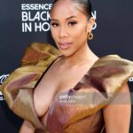 Hazel Renee Instagram - ✨Essence Black Women In Hollywood✨ @essence This Experience For Black Women To Come Together And Be SEEN And Celebrate Their Peers, Their Friends And Women They Look Up To Who Have Paved The Way Is Priceless. Thank You For This Moment To Recharge Us All. To INSPIRE Us All. What An Amazing Community Of Women To Be Apart Of. My Heart Is Full❤️ Dress: @ronnykobo from @snowbird_atl Heels: @tomford Purse: @aminamuaddiofficial Makeup: @briamakeup Day Of Last Looks: @marisabakernm Thank You #EssenceBlackWomenInHollywood #essencebwih