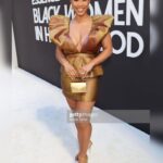 Hazel Renee Instagram - ✨Essence Black Women In Hollywood✨ @essence This Experience For Black Women To Come Together And Be SEEN And Celebrate Their Peers, Their Friends And Women They Look Up To Who Have Paved The Way Is Priceless. Thank You For This Moment To Recharge Us All. To INSPIRE Us All. What An Amazing Community Of Women To Be Apart Of. My Heart Is Full❤️ Dress: @ronnykobo from @snowbird_atl Heels: @tomford Purse: @aminamuaddiofficial Makeup: @briamakeup Day Of Last Looks: @marisabakernm Thank You #EssenceBlackWomenInHollywood #essencebwih