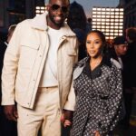 Hazel Renee Instagram – 🎶Humbling Myself And I’m Giving Praise…When Them Blessings Come Through🙏🏽🎶
One Of My Fave Places With Amor @money23green Finally Able To Adjust And….WOW!!! The @louisvuitton Show Was Pure Joy! What An Experience To Witness This Historic Moment In Paris! @pharrell DID THAT!! Good Ol Skateboard P
#LouisVuittonMenswear #SS24 #MensFashionWeek 

Dripped & Draped In:  @louisvuitton 
Huge Thank You To Francesca at LV in NY 
Styling: @marisabakernm &  @iamterrenceh 
MU: @enhancedbyteisha