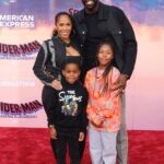 Hazel Renee Instagram – Cool Parents…Even On A School Night😝💚 @money23green And I Had A Blast Taking The Big Kids Olive & DJ To The #AcrossTheSpiderVerse Premiere!Thank You To Our Fam @deontaylor @roxanneavent & @sonypictures For Having Us! PLEASE Support This Amazing Diverse Cast & Film!!! 🕷️🕸️
MU💄: @briamakeup