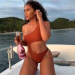 Hazel Renee Instagram – Summer Has Officially Ended Folks✨Rewind⏮ What A Life🥰 #NBAJapanGames #MSUHallOfFame 
#London #YachtLife #Monaco #Hamptons
