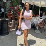 Hazel Renee Instagram - Grateful To Be A Mami...I Know Some Solid MUVAs That Deserve It All✨ Thank You 💞 @encoreevents90210 @shavonti For This Beautiful Mothers Day Brunch 💐 #LatePost Dress: Jill Sander👗 Bag: @telfarglobal 👛 Shoes: @tomford 👠