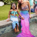 Hazel Renee Instagram - The Sassy, Wild, Free, Loving and Extremely Bright…Cash Money💰Thank You To Everyone Who Celebrated Our Little Mermaid Turning 3 🧜🏽‍♀️💜🩵🩷 Happy Birthday To My One & Only True Love Little Miss Princess Peach 🍑✨ You Are A Special One💞 Special Thank You To: @encoreevents90210 #Big3