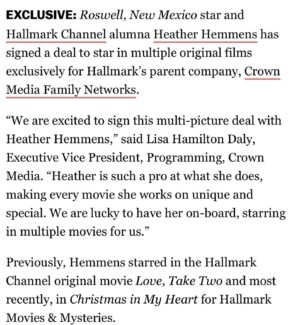 Heather Hemmens Instagram - Catch “Caribbean Summer” June 11 @ 8pm! 🏝 

Thank you to the wonderful team at #Hallmark for this very official welcome to the family. I am honored! 💜✨ 
@pennyperrydavis @taterasme @jcallahan2518