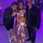 Heather B. Instagram - I LOVE @ledisi We played sisters in the film @bboybluesthefilm and literally laughed the entire time on set. It was BEAUTIFUL! Saw my (movie) sister last night and she was just GORGEOUS! Ate the room up in her metallic GOLD. She said "C'mon!!! Let's take a picture!!!" And GUESS WHO GOT IN IT??!! SWAY!!!! THIS TIME talkin' 'bout some "THIS BAY LOVE RIGHT HERE THOUGH H.B!!!!" 🤣🤣🤣🤣🤣 I can't with @realsway Sway won't let me BE GREAT in pictures. 😂