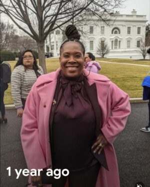Heather B. Instagram - Sometimes we gotta look back and be THANKFUL. Literally one year ago I was AT and INSIDE THE WHITE HOUSE for 1st time. 

Keep going yall! You NEVER KNOW WHERE GOD IS BRINGING YOU OUT OF AND INTO! 

#THANKYOUGOD