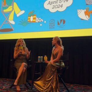 Heather Graham Instagram - It was so good to show Chosen Family at the Miami Film Festival. ❤️ 
The audience was great, got to met lots of interesting people and got to do a cool Q and A with Kristen Sanchez. 
Thanks @miamifilm ! 💋❤️💫🥰🎥🌟