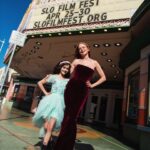 Heather Graham Instagram - Thank you @slofilmfest for giving me the King Vidor award for career achievement in film and screening my new movie Chosen Family! And thanks @christophergardner for your thoughtful questions, you are such an amazing journalist! ❤️🎥💫😘💕🥰🎉🙏
