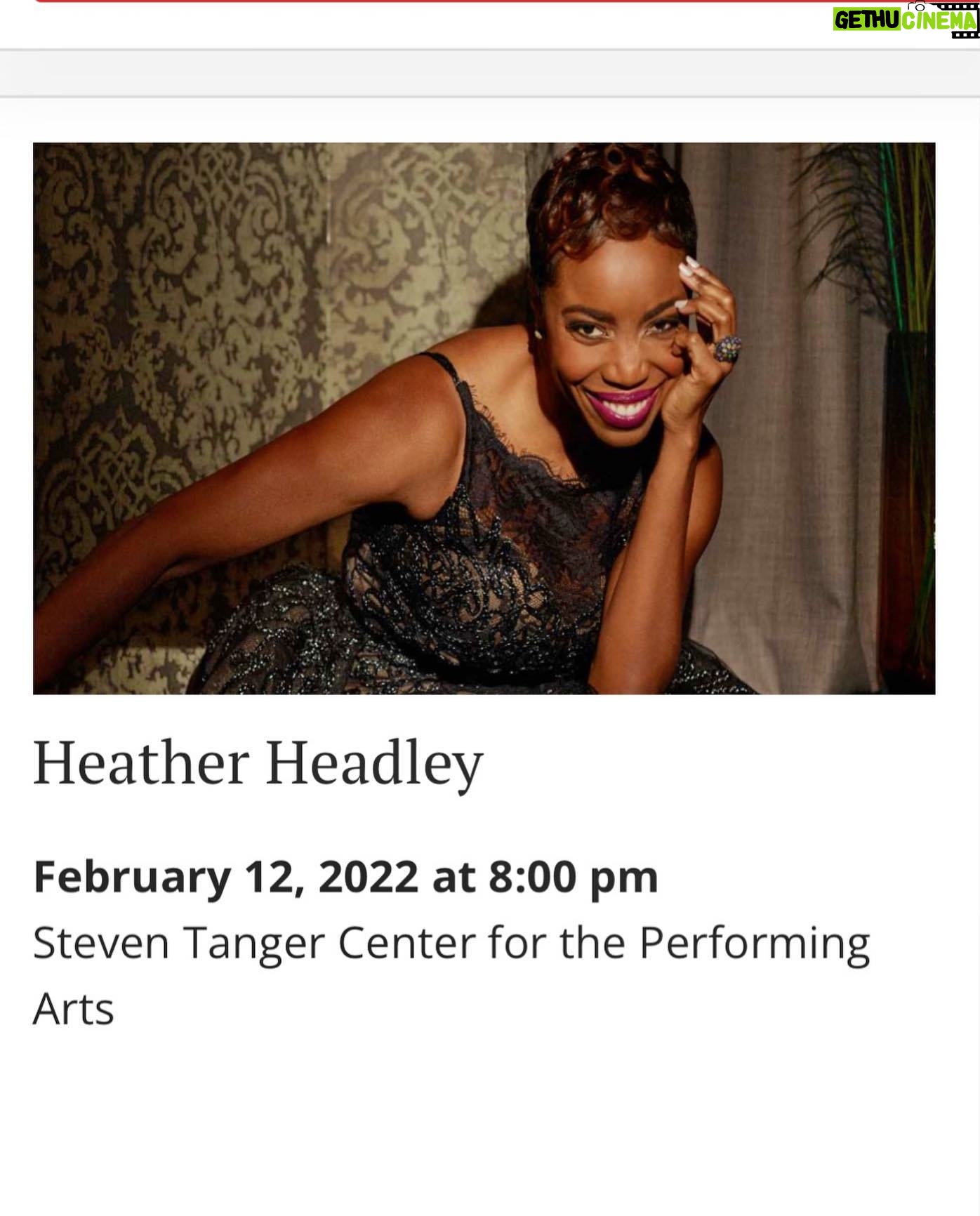 Heather Headley Instagram - For those of you in need of a #christmaspresent idea: if you’re in the #greensboro #northcarolina city limits, or anywhere within 500 miles of the Carolinas (😉)… I’ll be there with the @greensborosymphony February 12th. Come on by…and bring someone with you😉! #happymonday